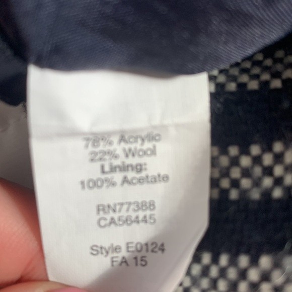 J. Crew Factory Pencil Skirt in Blue and White Stripe Size 6 - Picture 7 of 7